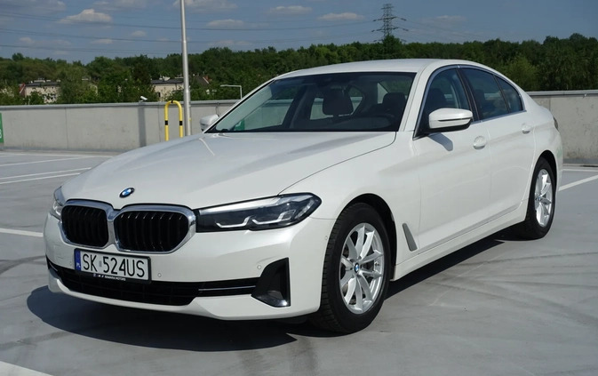 BMW Seria 5 cena 157500 przebieg: 94000, rok produkcji 2021 z Katowice małe 704